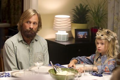 Left to right,  Viggo Mortensen stars as Ben and Shree Crooks as Zaja in CAPTAIN FANT Photo