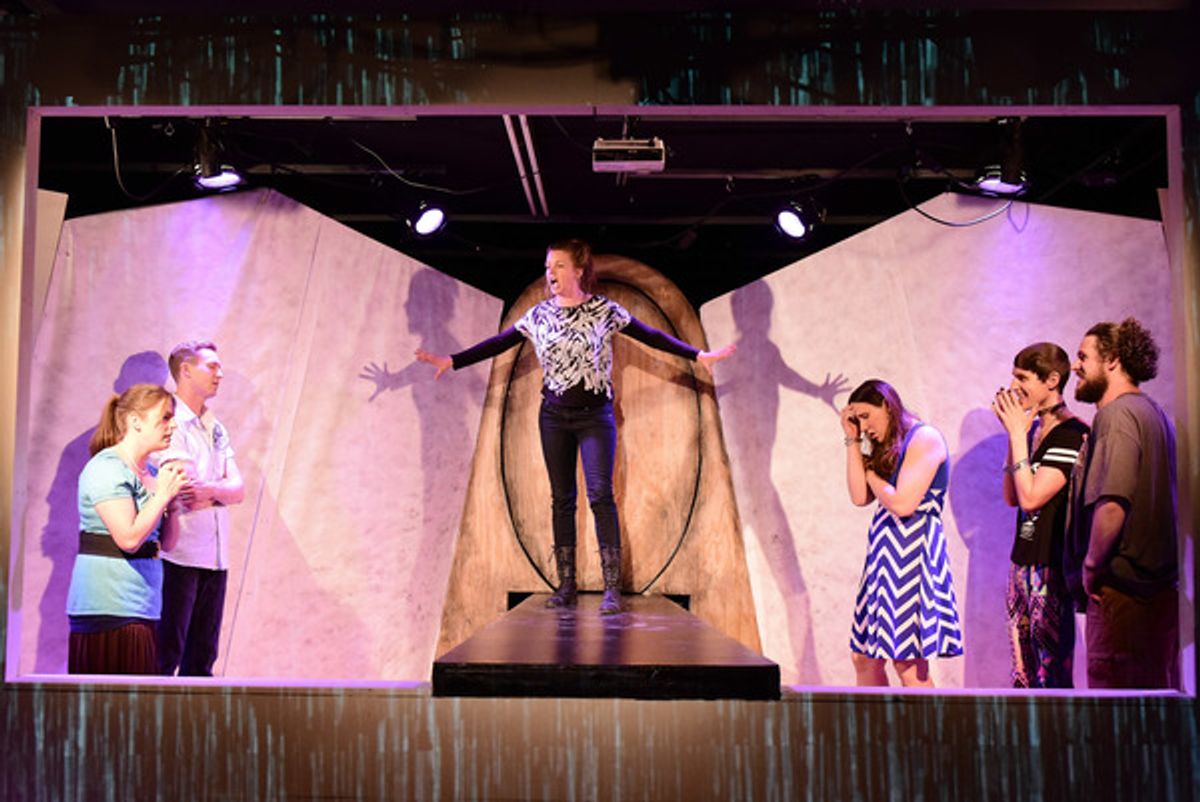 Elise Spoerlein, Chris Fowler, Annie Prichard, Alexia Jasmene, Steve Love and Andrew Hobgood at 