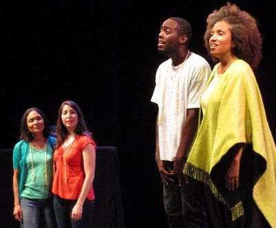 Lydia Gaston, Hana Slevin, Donell James Foreman and Marcie Henderson Photo