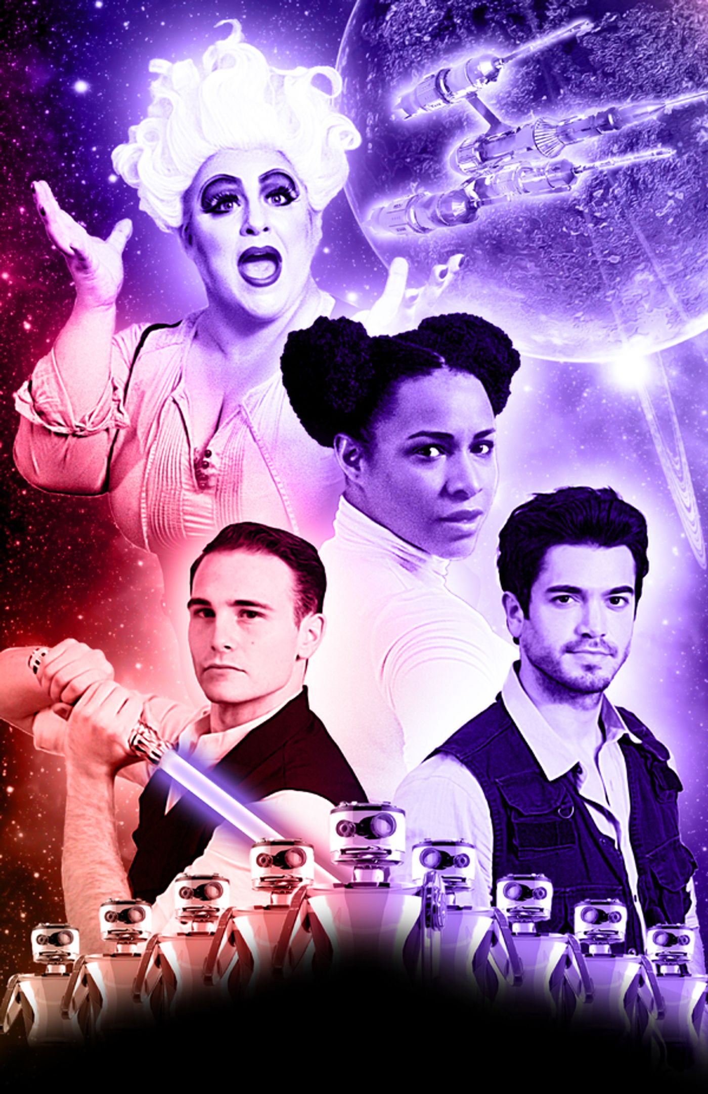 Photo Flash: New Parody Posters for freeFall's PIRATES OF PENZANCE (in Space!)  Image