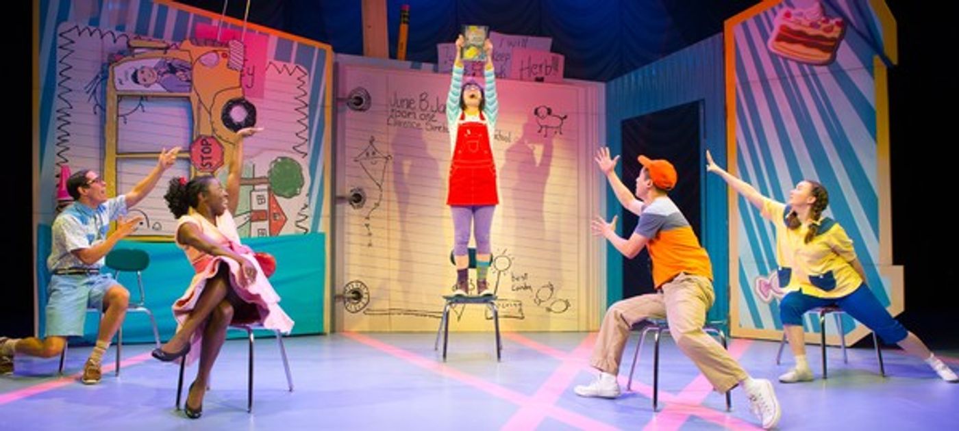 Photo Flash: First Look at JUNIE B.'S ESSENTIAL SURVIVAL GUIDE TO SCHOOL, Opening Tonight Off-Broadway  Image