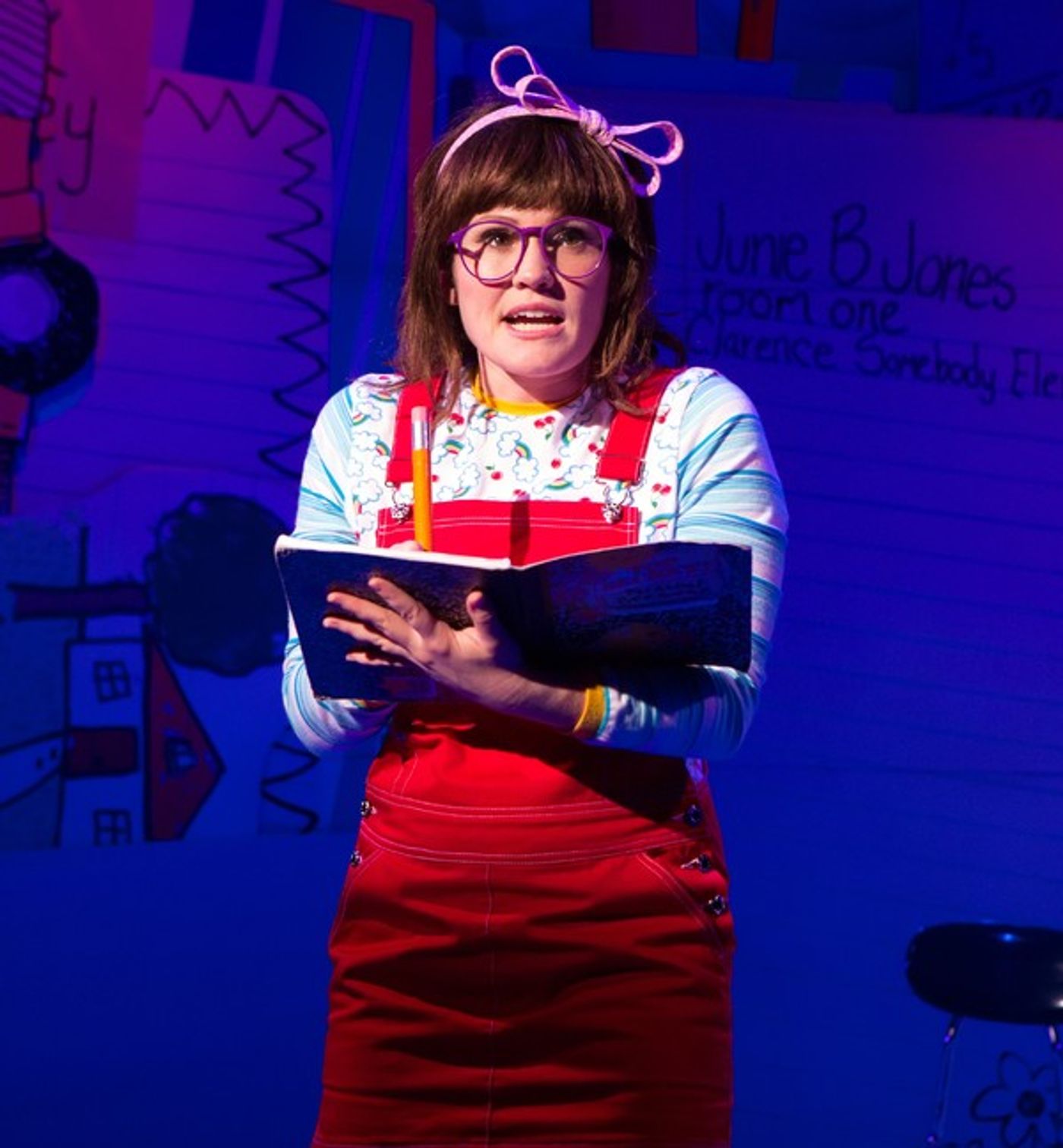 Photo Flash: First Look at JUNIE B.'S ESSENTIAL SURVIVAL GUIDE TO SCHOOL, Opening Tonight Off-Broadway  Image