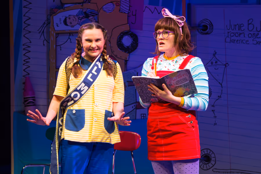 Photo Flash: First Look at JUNIE B.'S ESSENTIAL SURVIVAL GUIDE TO SCHOOL, Opening Tonight Off-Broadway Image
