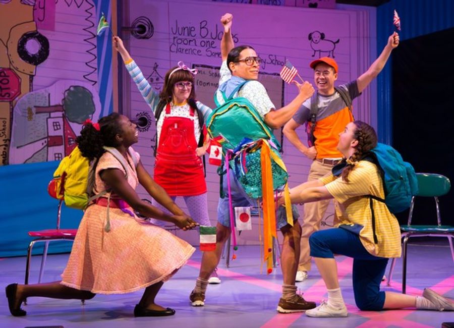 Photo Flash: First Look at JUNIE B.'S ESSENTIAL SURVIVAL GUIDE TO SCHOOL, Opening Tonight Off-Broadway Image