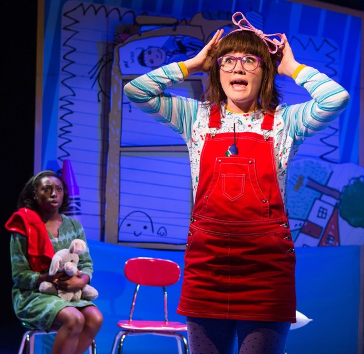 Photo Flash: First Look at JUNIE B.'S ESSENTIAL SURVIVAL GUIDE TO SCHOOL, Opening Tonight Off-Broadway  Image