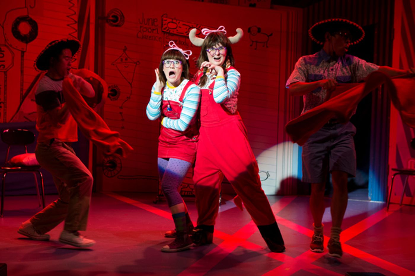 Photo Flash: First Look at JUNIE B.'S ESSENTIAL SURVIVAL GUIDE TO SCHOOL, Opening Tonight Off-Broadway  Image