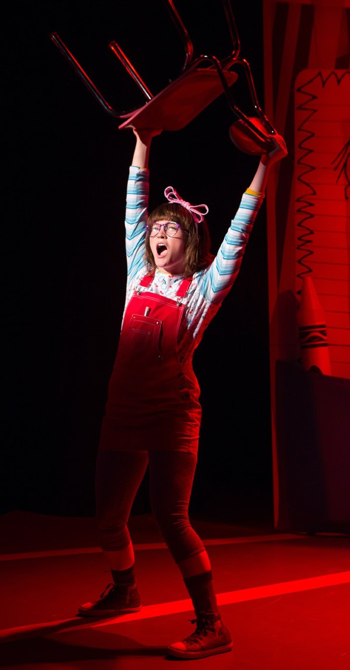 Photo Flash: First Look at JUNIE B.'S ESSENTIAL SURVIVAL GUIDE TO SCHOOL, Opening Tonight Off-Broadway  Image