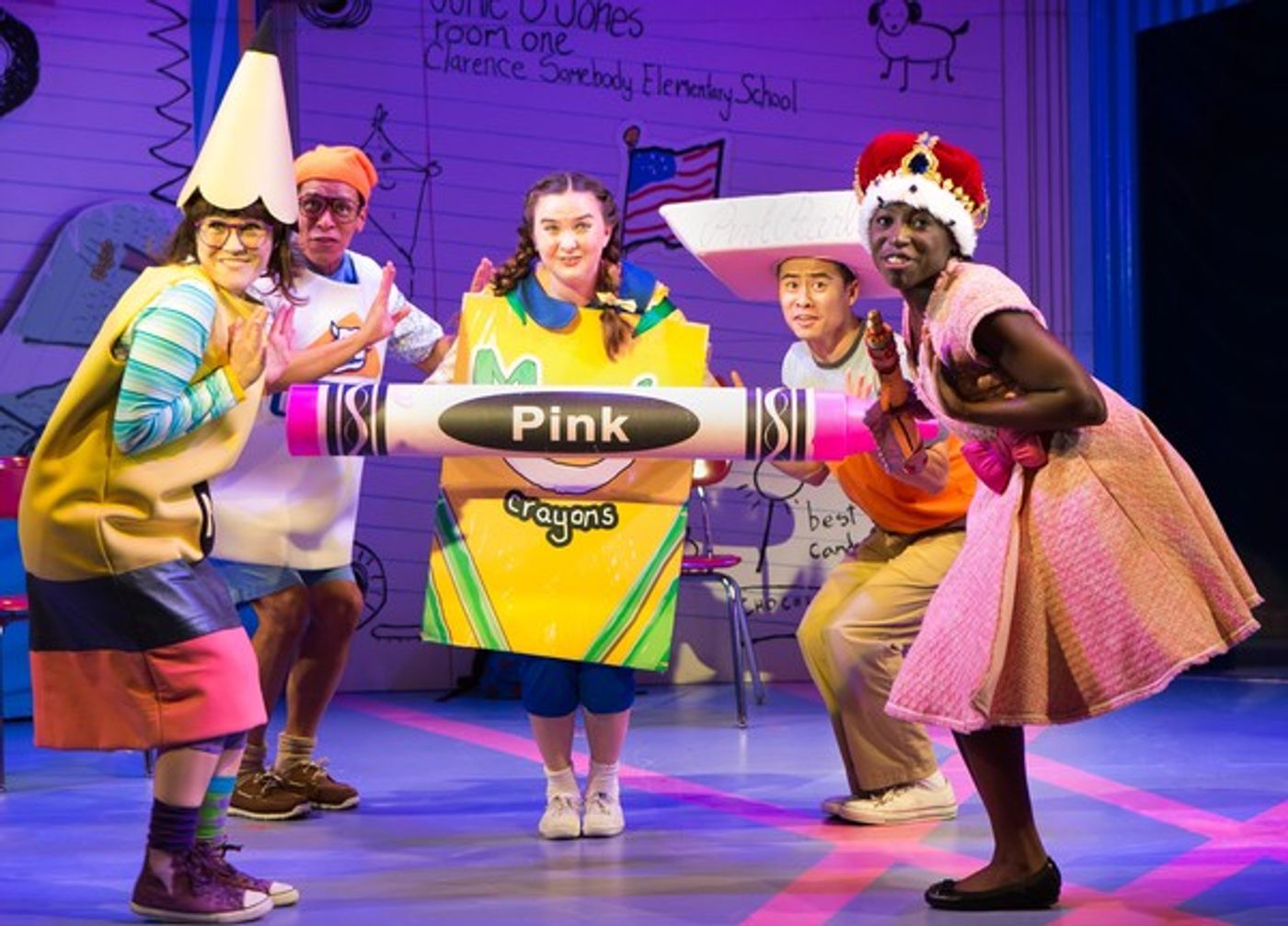 Photo Flash: First Look at JUNIE B.'S ESSENTIAL SURVIVAL GUIDE TO SCHOOL, Opening Tonight Off-Broadway  Image