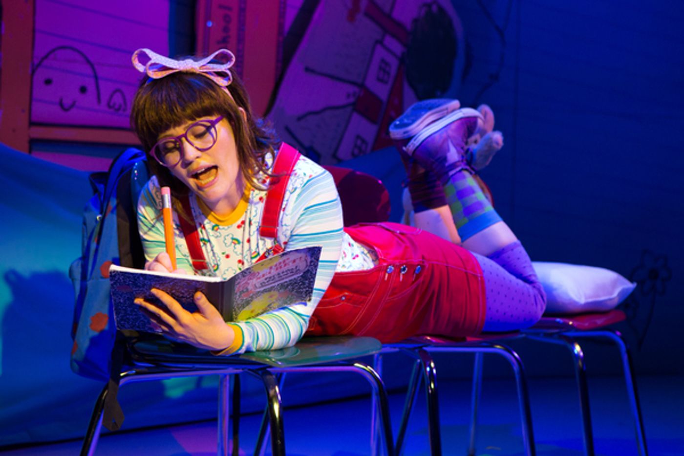 Photo Flash: First Look at JUNIE B.'S ESSENTIAL SURVIVAL GUIDE TO SCHOOL, Opening Tonight Off-Broadway  Image