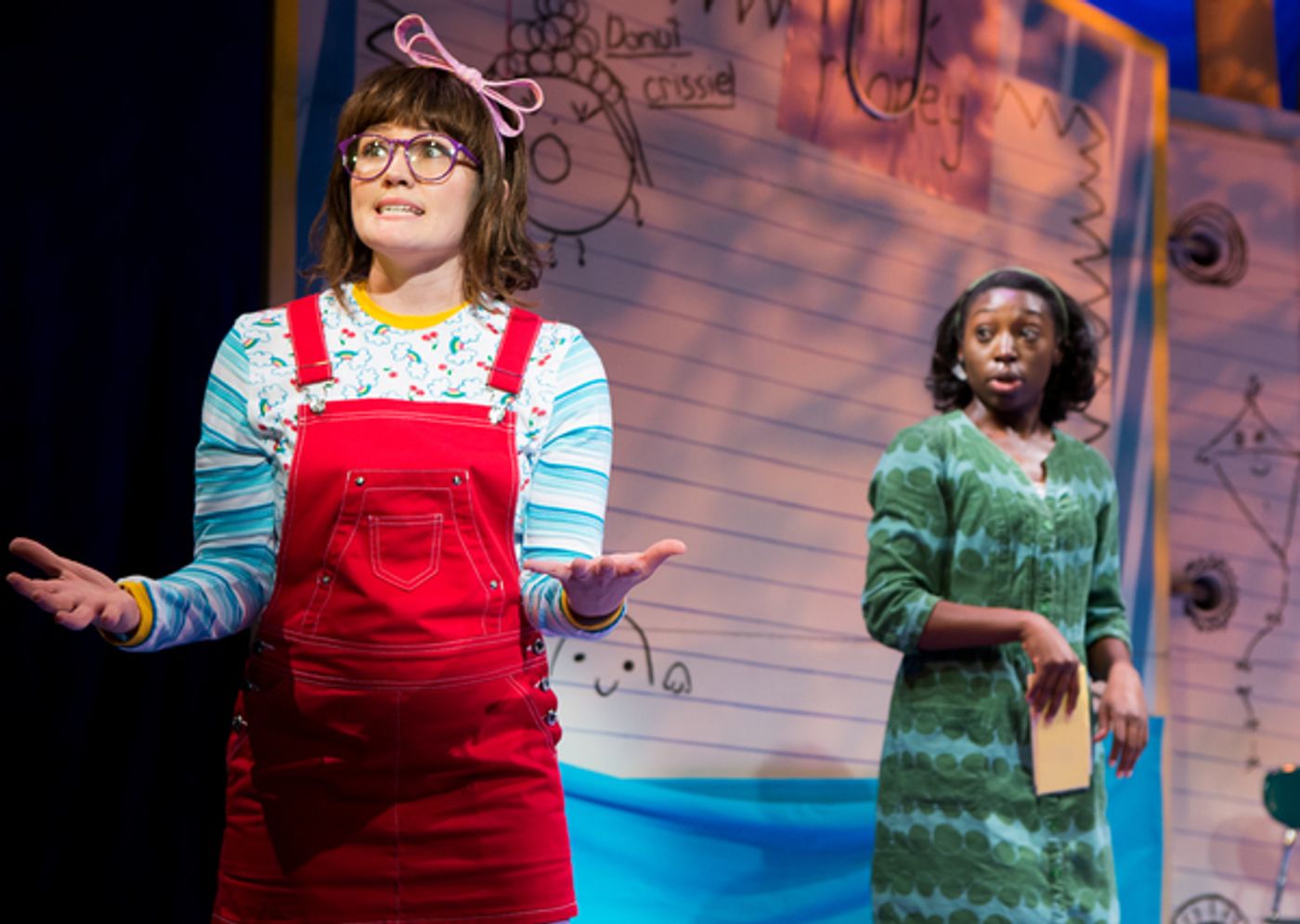 Photo Flash: First Look at JUNIE B.'S ESSENTIAL SURVIVAL GUIDE TO SCHOOL, Opening Tonight Off-Broadway  Image