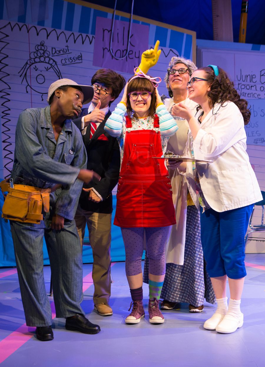 Photo Flash: First Look at JUNIE B.'S ESSENTIAL SURVIVAL GUIDE TO SCHOOL, Opening Tonight Off-Broadway Image
