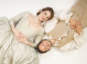 Kristen Connolly appears as the Princess of France and Jonny Orsini as Ferdinand, Kin Photo