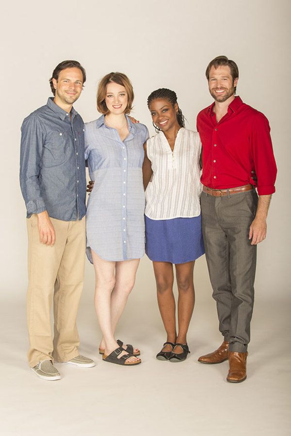 Jonny Orsini appears as Ferdinand, King of Navarre, Kristen Connolly as the Princess  Photo