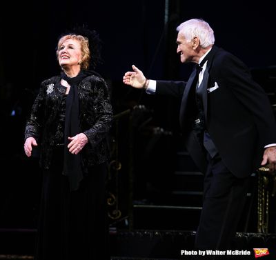 Marni Nixon & Dicl Latessaduring the final performance curtain call for the NY City C Photo