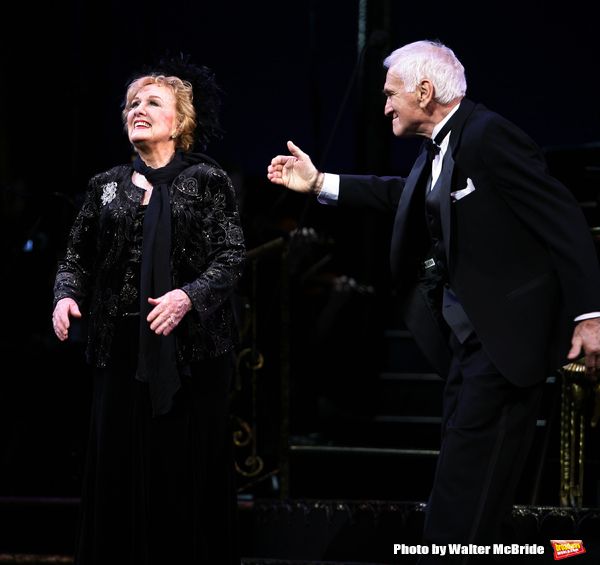 Marni Nixon & Dicl Latessaduring the final performance curtain call for the NY City C Photo
