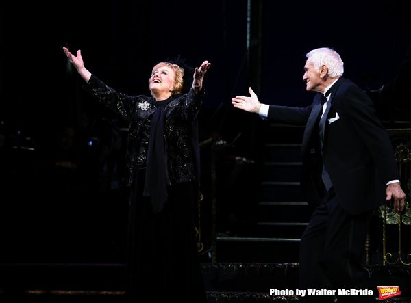 Marni Nixon & Dicl Latessaduring the final performance curtain call for the NY City C Photo