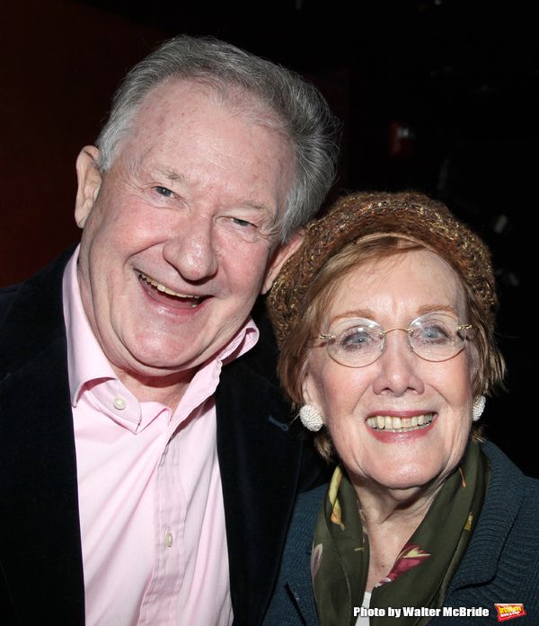 Harvey Evans & Marnie Nixon  at the Reception for 