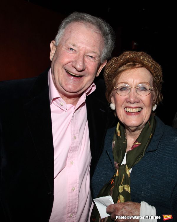 Harvey Evans & Marnie Nixon  at the Reception for 