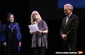 'Follies' reunion featuring Marni Nixon, Judith Ivey, Gregory Harrison on stage at 'A Photo