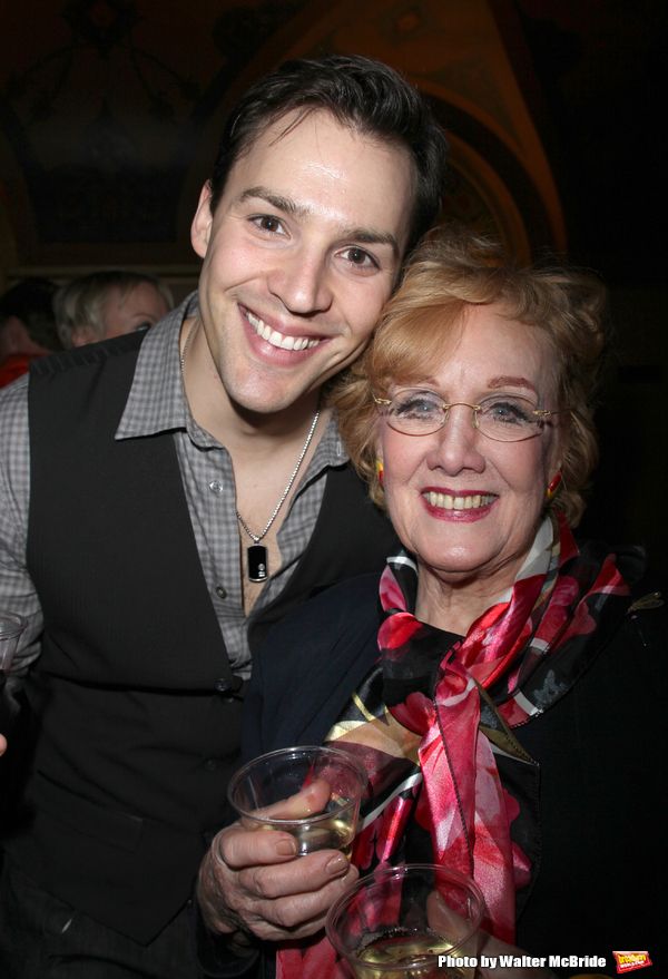 Ryan Silverman & Marni Nixon attending the final performance after party reception fo Photo