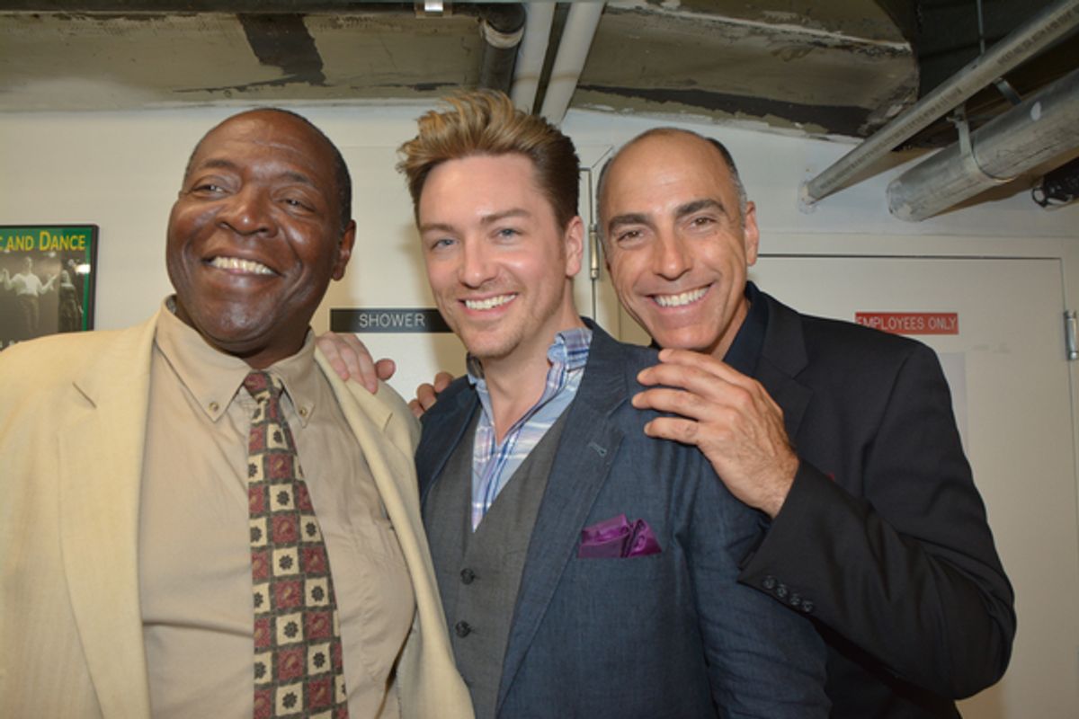 Chuck Cooper, Brian Charles Rooney and William Michals at 