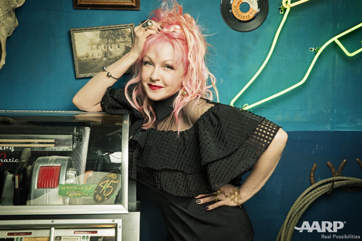 Cyndi Lauper at 