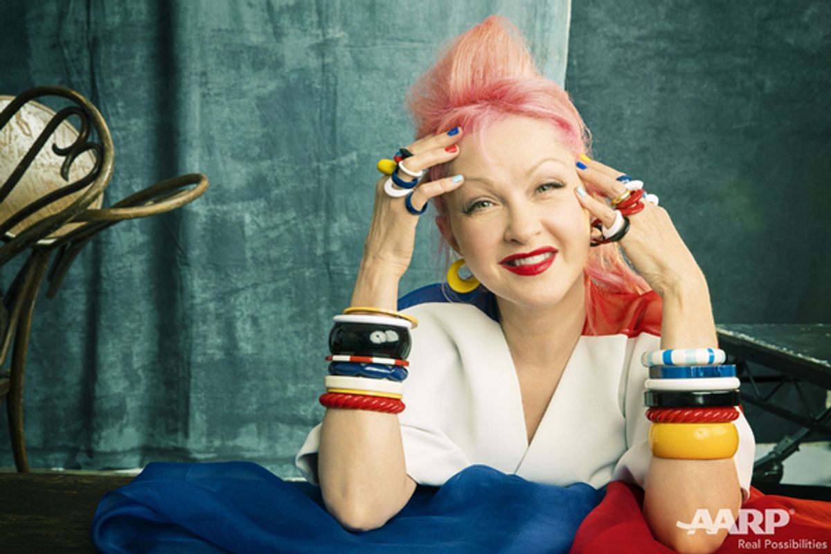 Cyndi Lauper at 