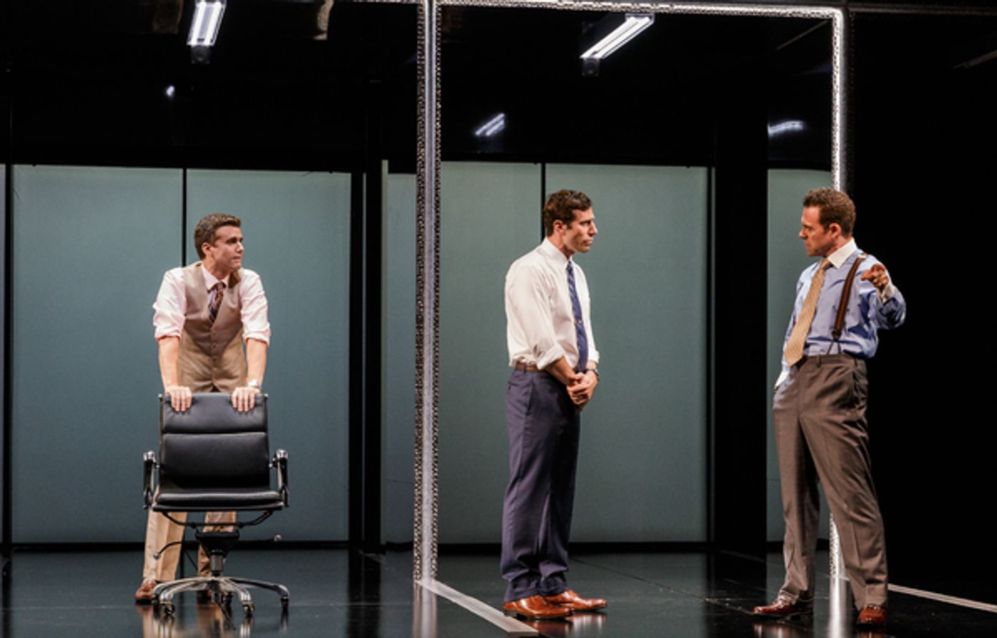 Photo Flash: First Look at Josh Cooke, Matthew Rauch and More in JUNK: THE GOLDEN AGE OF DEBT at La Jolla Playhouse  Image