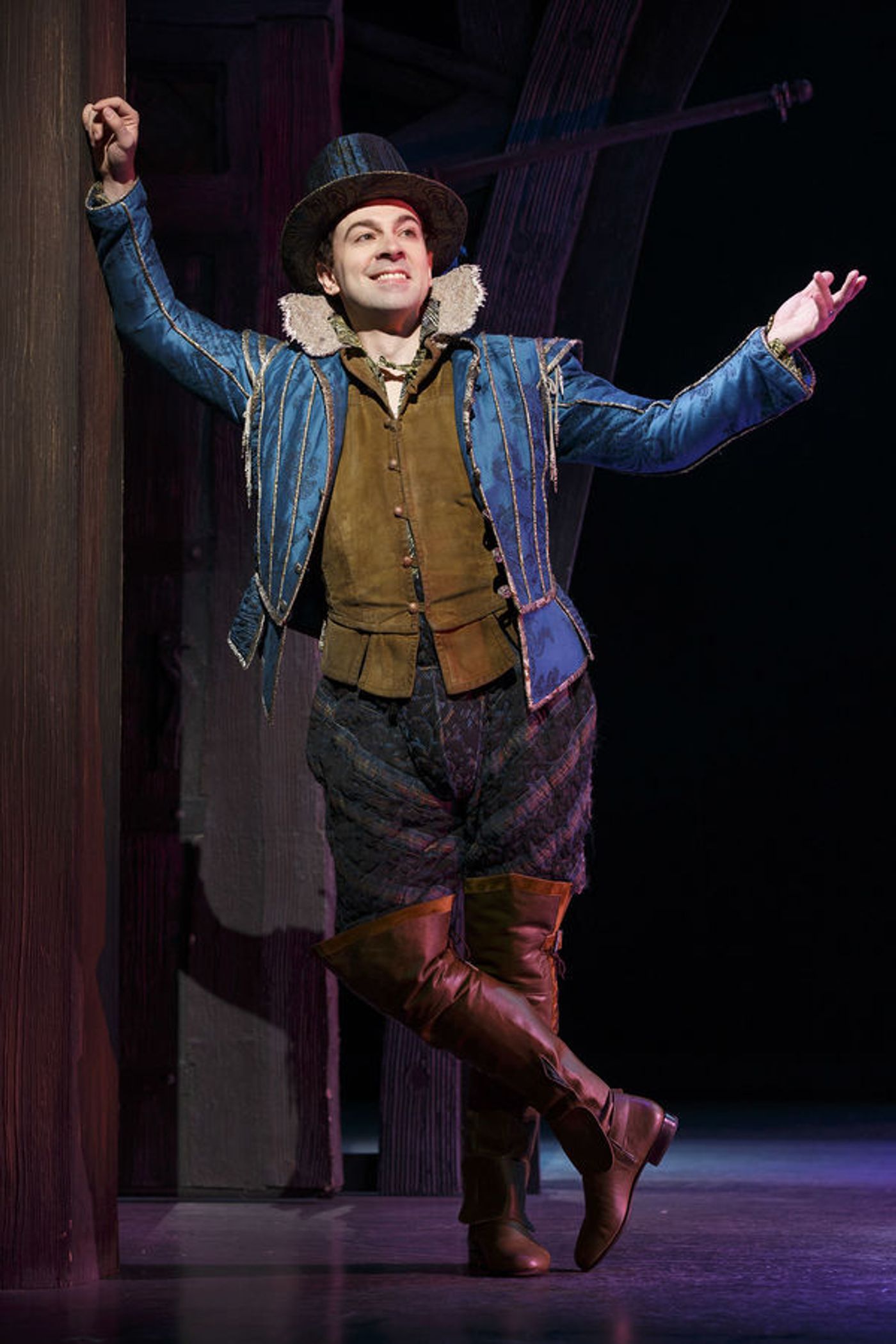 Photo Flash: Will Power! First Look at Will Chase, Rob McClure and More in Broadway's SOMETHING ROTTEN!  Image