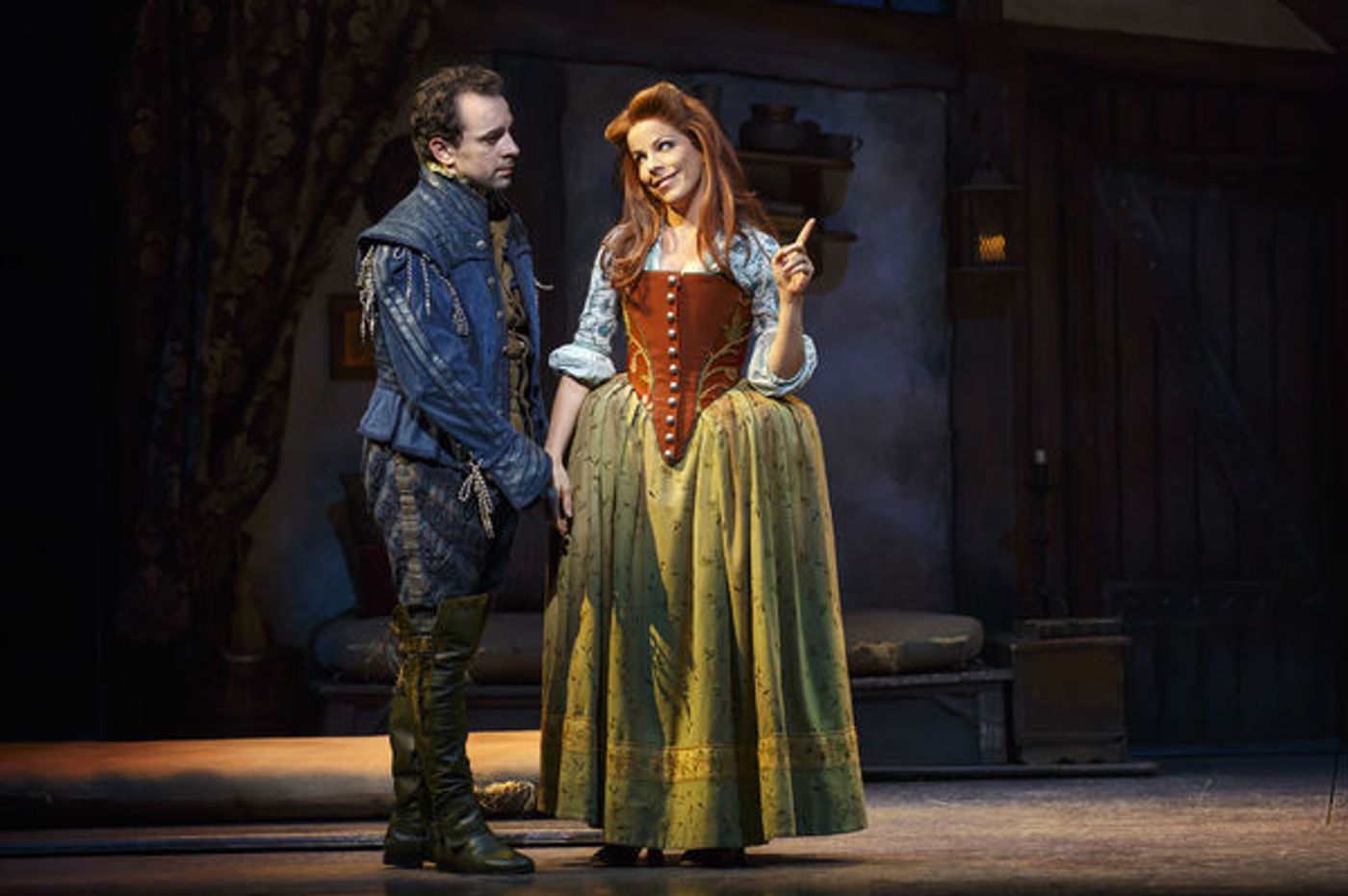 Photo Flash: Will Power! First Look at Will Chase, Rob McClure and More in Broadway's SOMETHING ROTTEN!  Image