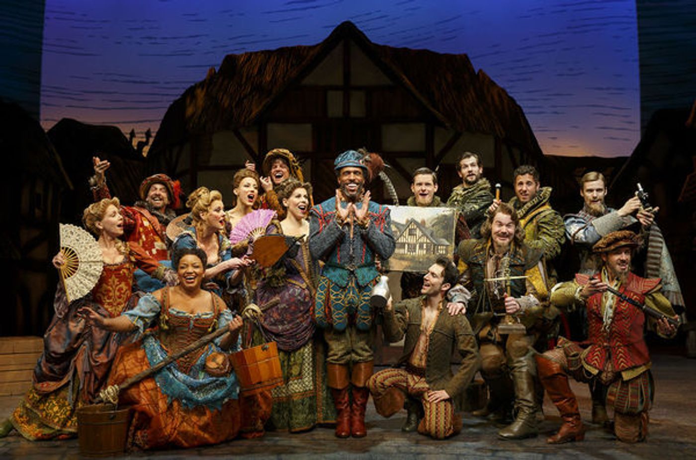 Photo Flash: Will Power! First Look at Will Chase, Rob McClure and More in Broadway's SOMETHING ROTTEN!  Image