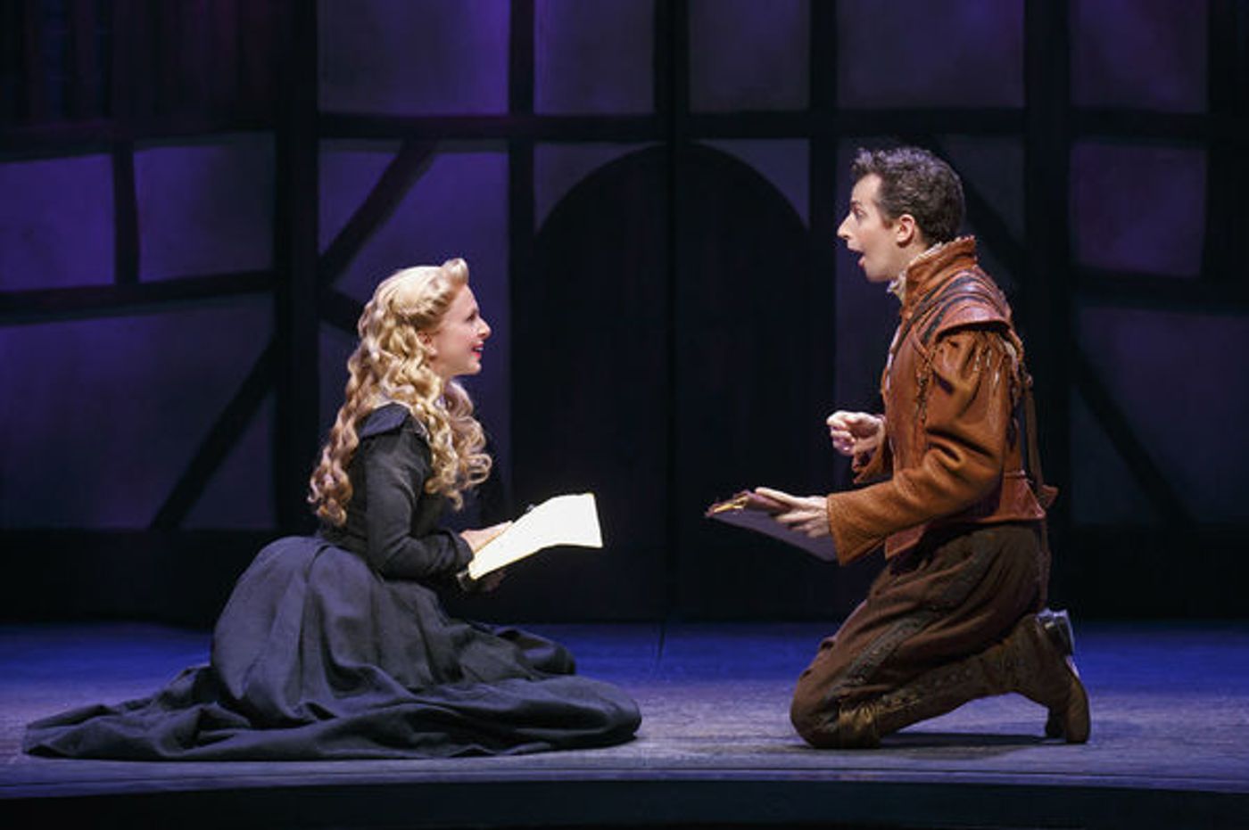 Photo Flash: Will Power! First Look at Will Chase, Rob McClure and More in Broadway's SOMETHING ROTTEN!  Image
