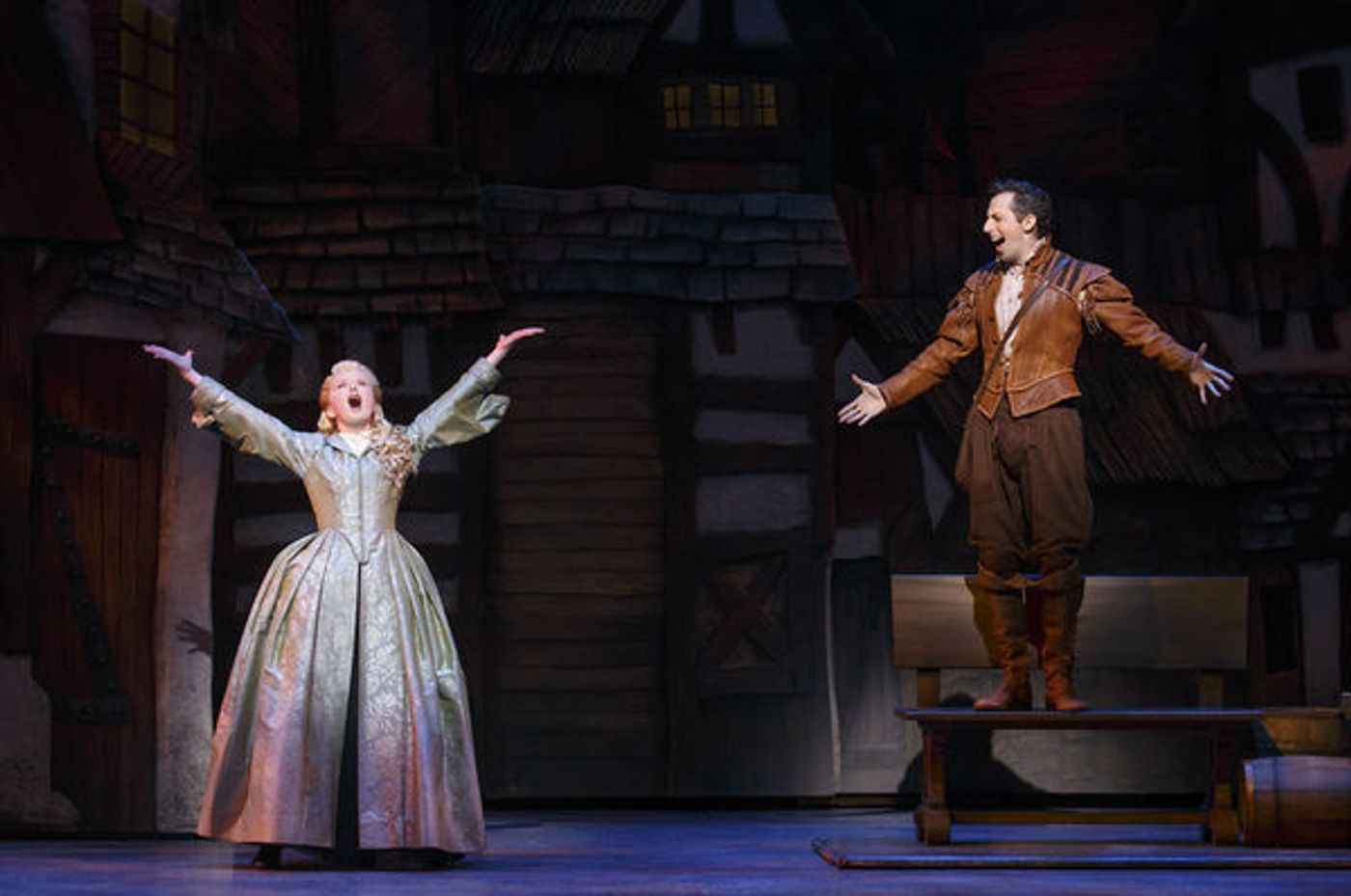 Photo Flash: Will Power! First Look at Will Chase, Rob McClure and More in Broadway's SOMETHING ROTTEN!  Image