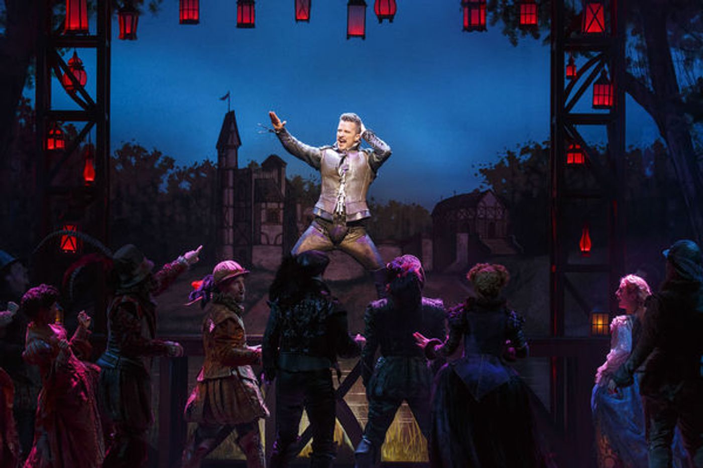 Photo Flash: Will Power! First Look at Will Chase, Rob McClure and More in Broadway's SOMETHING ROTTEN!  Image