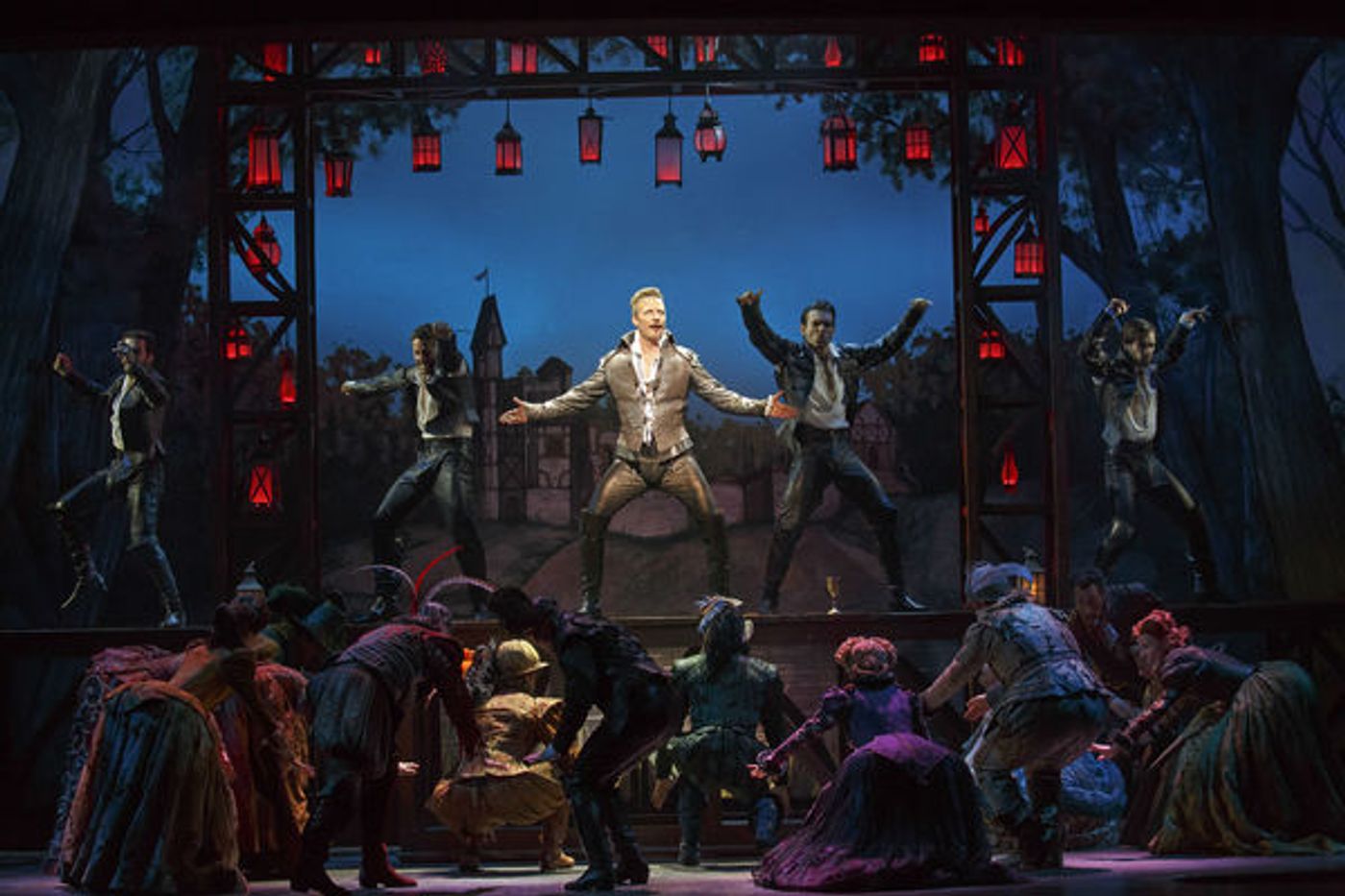 Photo Flash: Will Power! First Look at Will Chase, Rob McClure and More in Broadway's SOMETHING ROTTEN!  Image