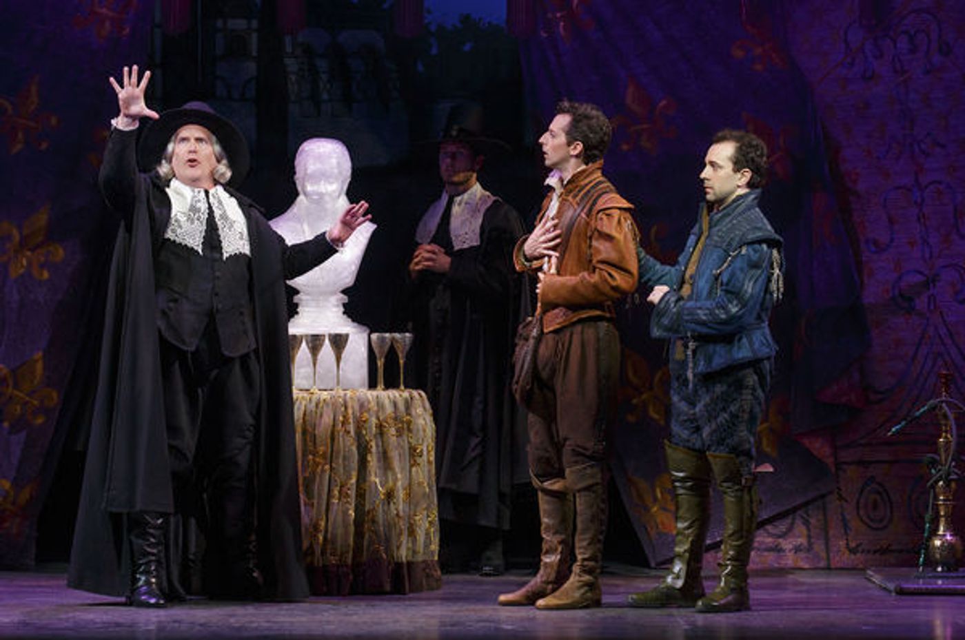 Photo Flash: Will Power! First Look at Will Chase, Rob McClure and More in Broadway's SOMETHING ROTTEN!  Image
