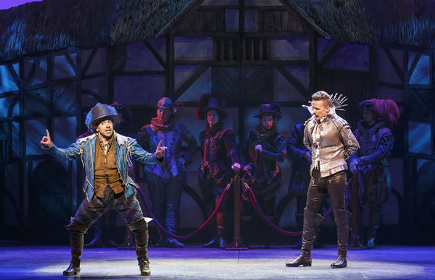 Photo Flash: Will Power! First Look at Will Chase, Rob McClure and More in Broadway's SOMETHING ROTTEN!  Image