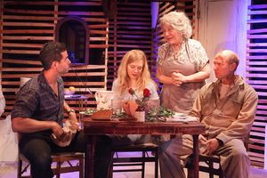 Daniel Bess, Lindsay LaVanchy, Karen Kondazian and John Prosky @ BroadwayWorld Daniel Bess, Lindsay LaVanchy, Karen Kondazian and John Prosky Photo