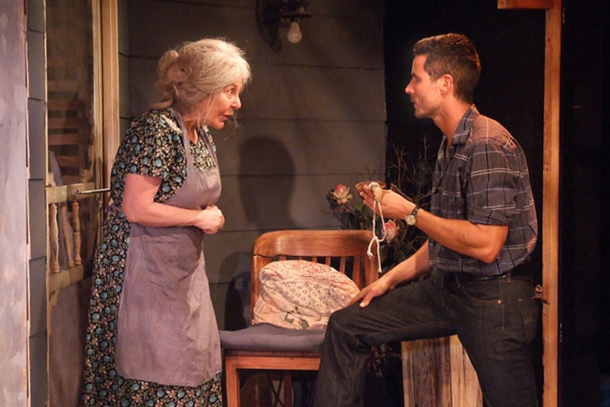 Karen Kondazian and Daniel Bess at 