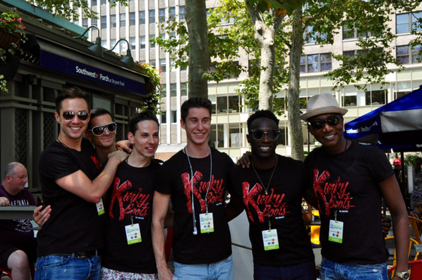 Photo Coverage: Casts of GREAT COMET, WAITRESS & More Arrive at Broadway In Bryant Park!  Image