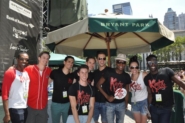 Photo Coverage: Casts of GREAT COMET, WAITRESS & More Arrive at Broadway In Bryant Park! — photo 5 of 60