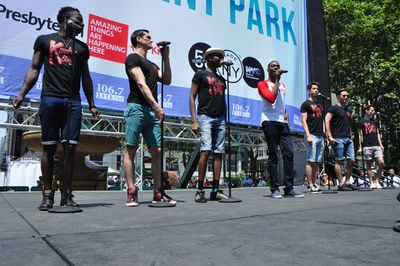 Nick Rashad Burroughs, Alfred DalPino, Kevin Smith Kirkwood, Alan Mingo, Jr., Hernand Photo