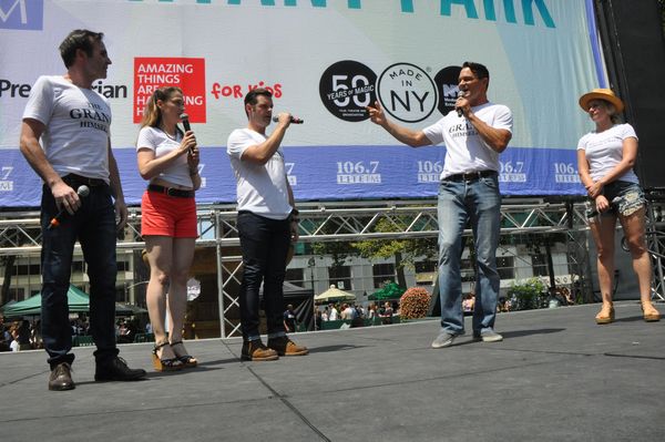 Photo Coverage: Casts of GREAT COMET, WAITRESS & More Arrive at Broadway In Bryant Park! — photo 20 of 60