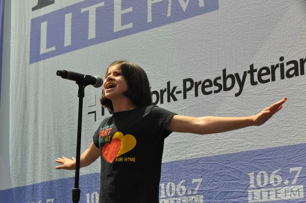 Photo Coverage: Casts of GREAT COMET, WAITRESS & More Arrive at Broadway In Bryant Park! — photo 32 of 60