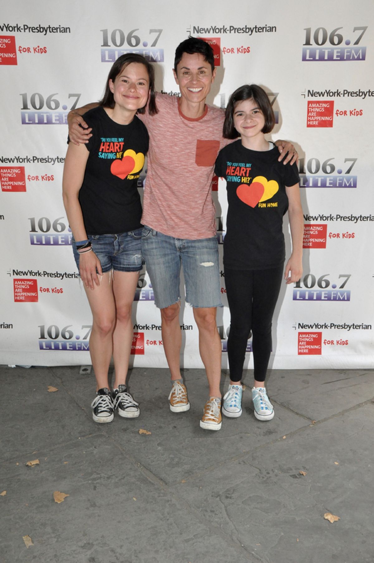 Kally Duing, Beth Malone and Gabriella Pizzolo at 