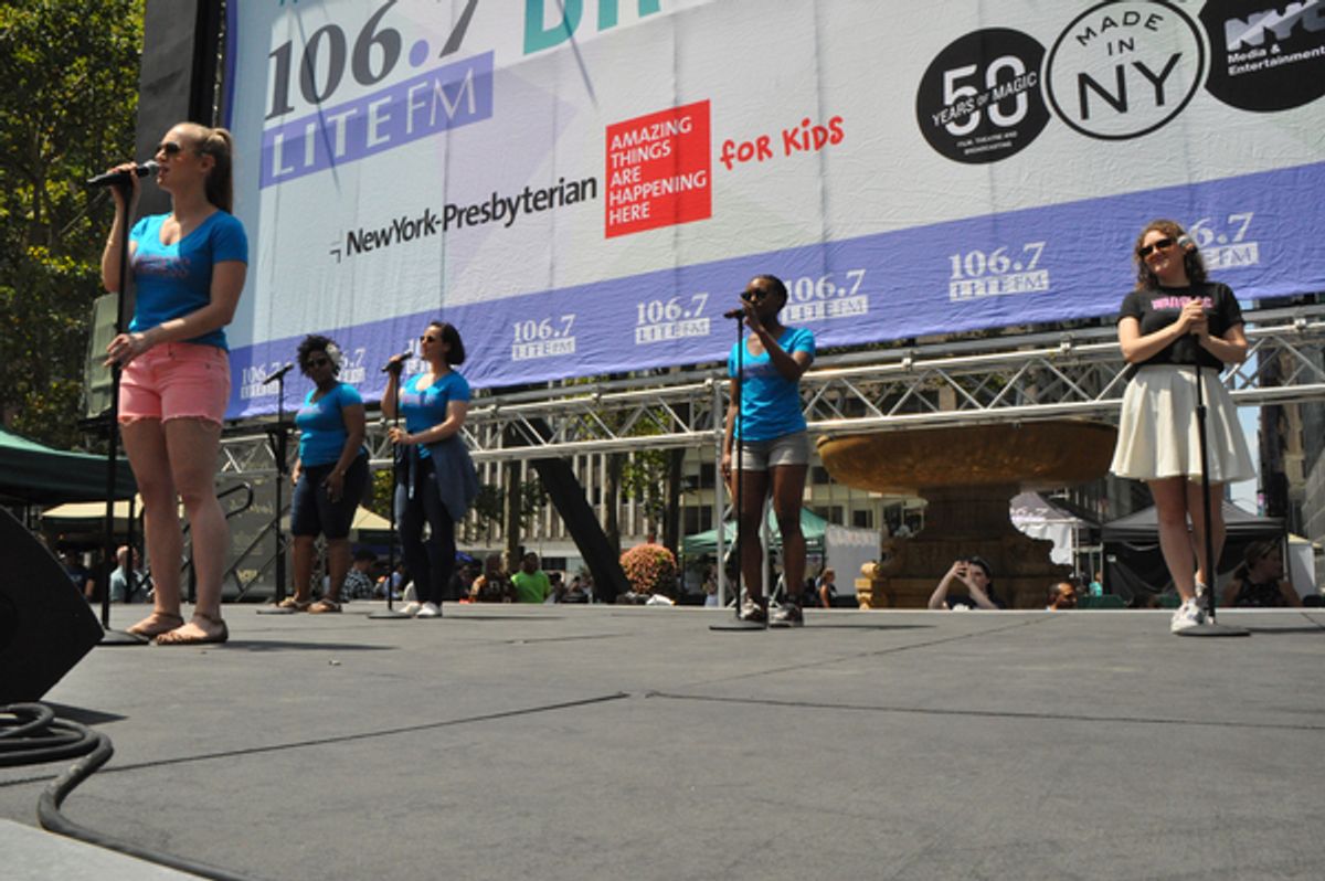 Stephanie Torns, Charity Angel Dawson, Molly Hager, Aisha Jackson and Ragan Pharris at 