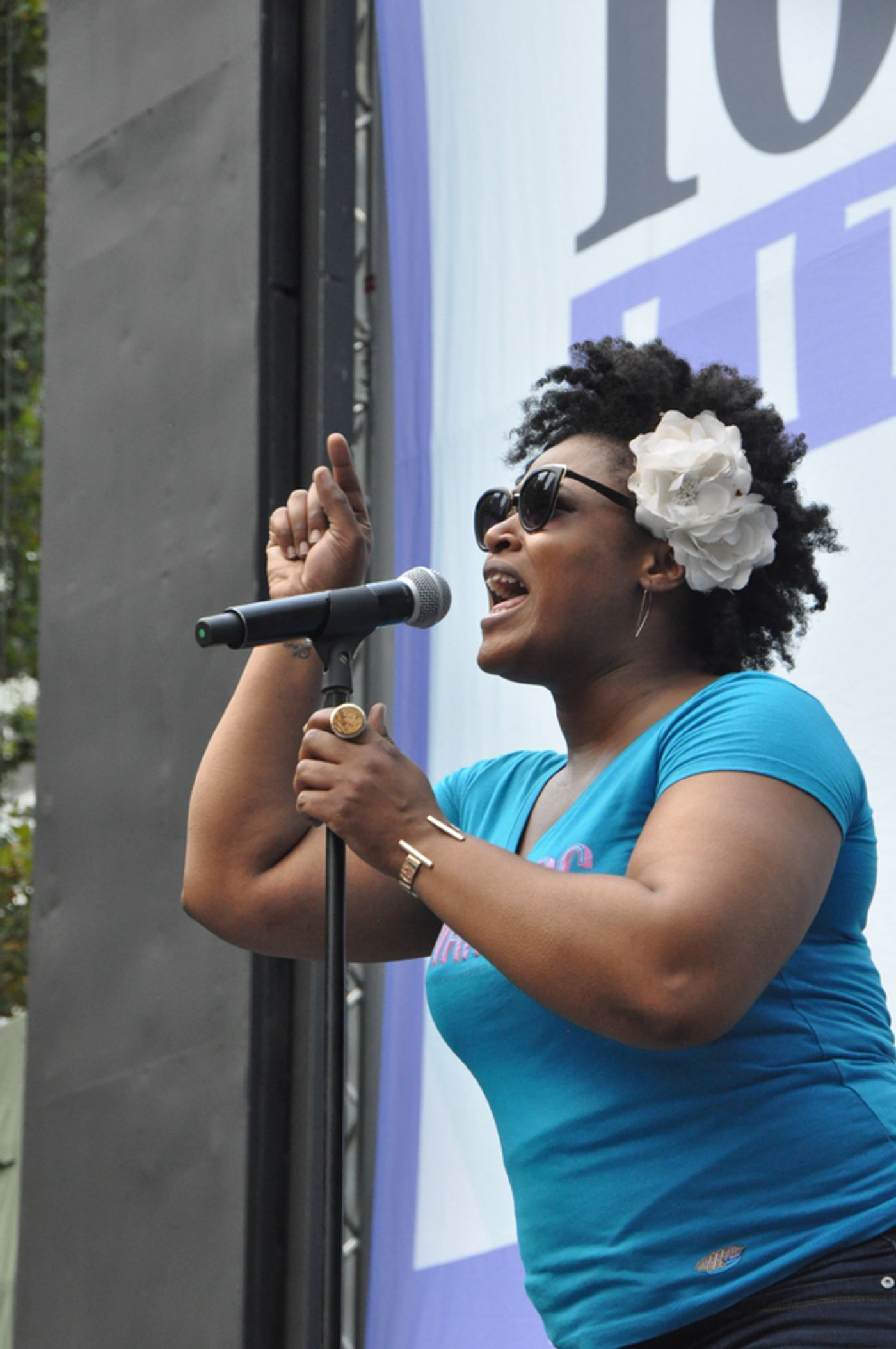 Photo Coverage: Casts of GREAT COMET, WAITRESS & More Arrive at Broadway In Bryant Park!  Image