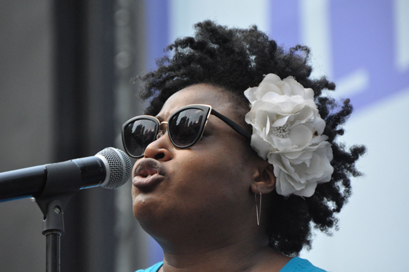 Photo Coverage: Casts of GREAT COMET, WAITRESS & More Arrive at Broadway In Bryant Park!  Image