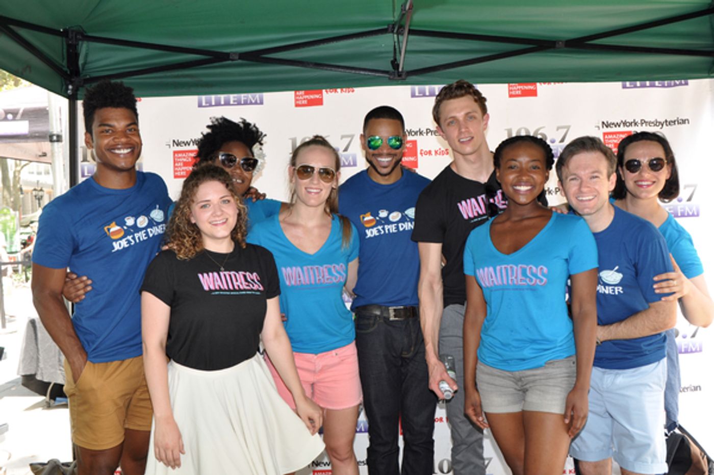 Photo Coverage: Casts of GREAT COMET, WAITRESS & More Arrive at Broadway In Bryant Park!  Image
