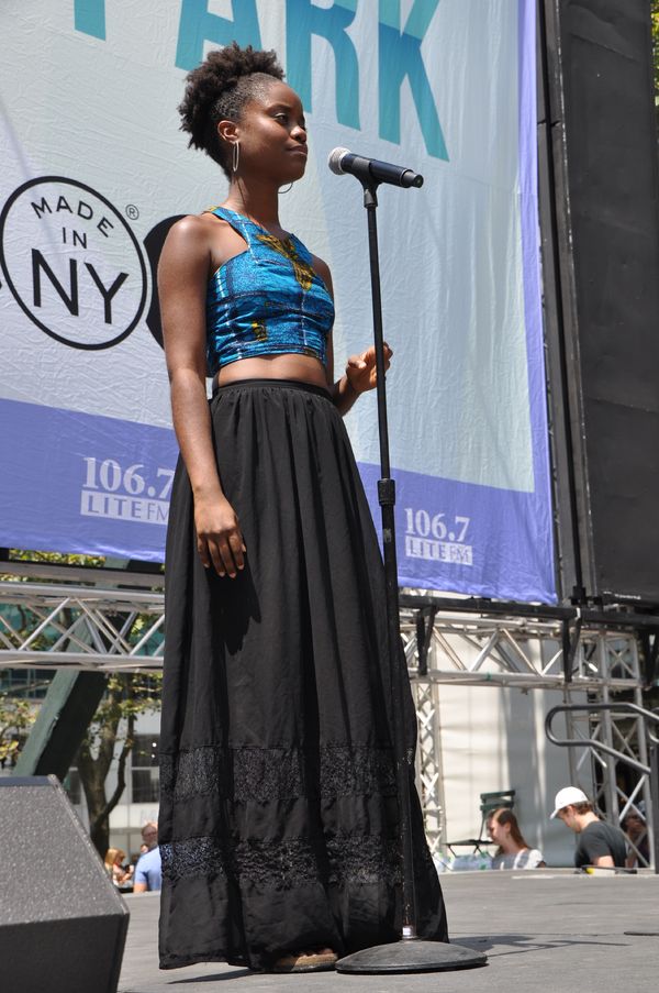Photo Coverage: Casts of GREAT COMET, WAITRESS & More Arrive at Broadway In Bryant Park! — photo 54 of 60